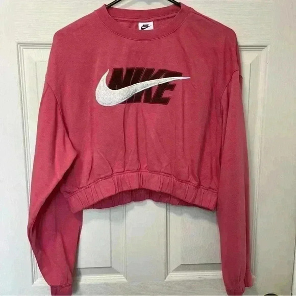 Nike Women’s Clash Crewneck Sweatshirt Sz XS - Picture 1 of 9